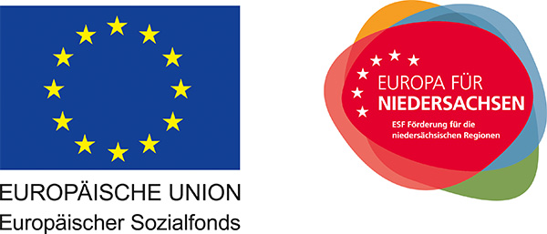 Logos EU und ESF